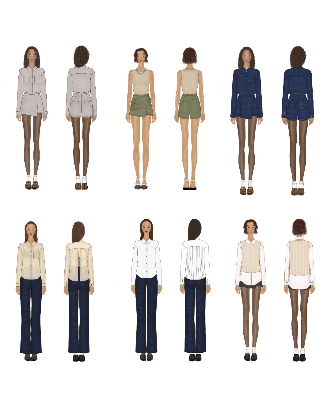 Patrons de couture - Pack Céline & Agathe