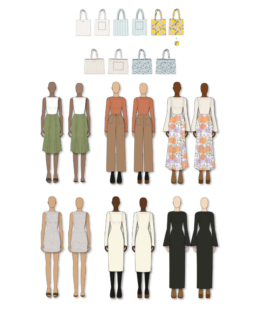 Patrons de couture - Pack Collection June