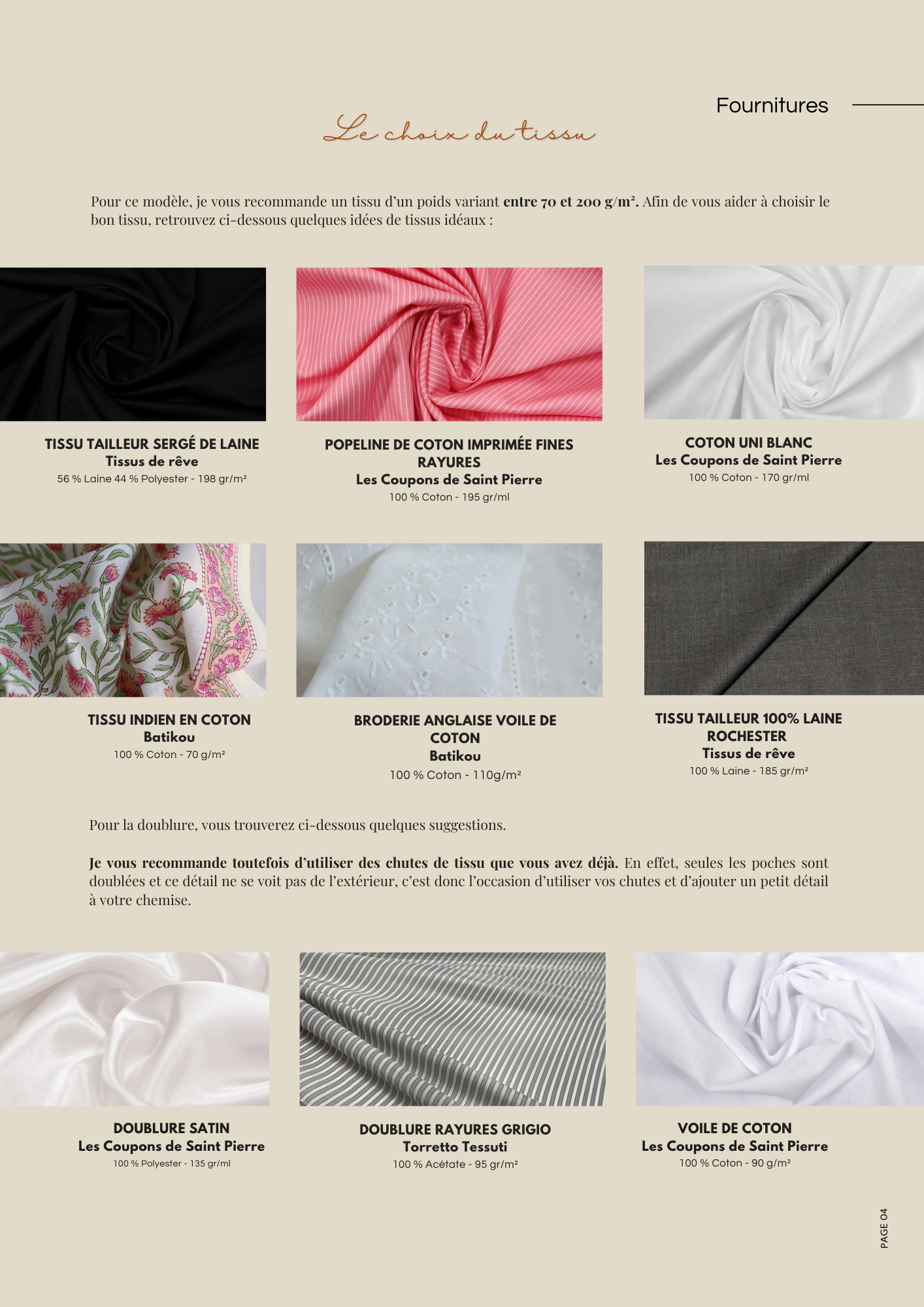 Atelier couture 06/09 : la chemise Céline