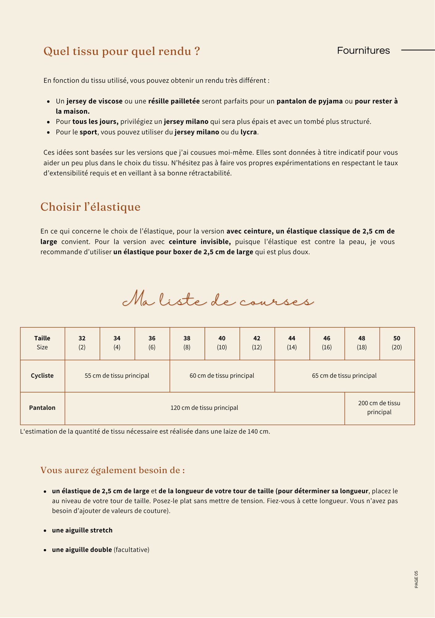 Patron de couture : le pantalon Marceau