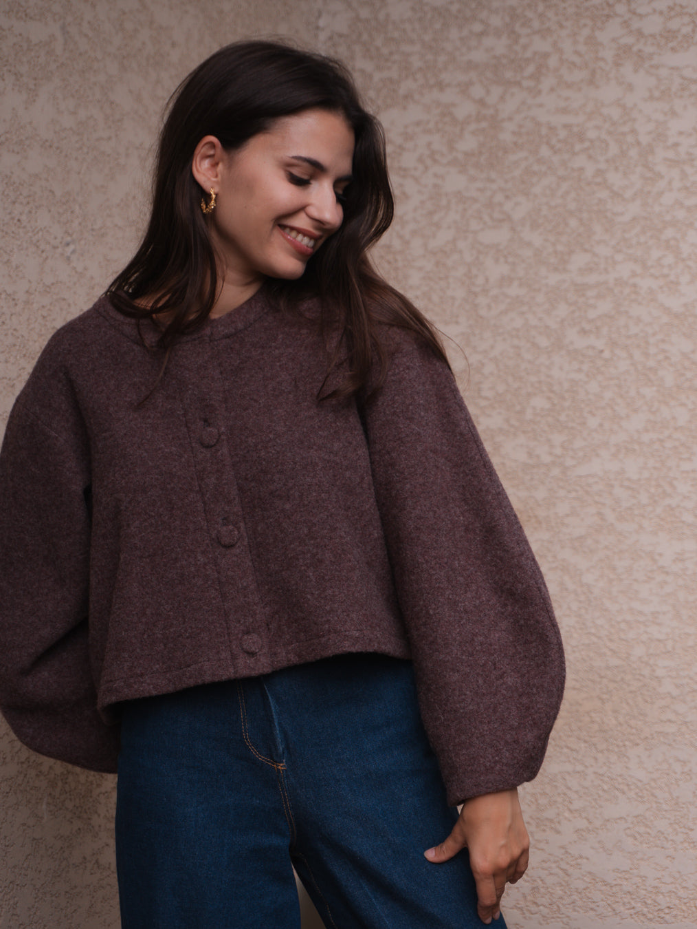 Patron de couture : le cardigan Prune