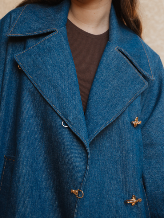 Comment poser les boucles pour manteau en métal ?