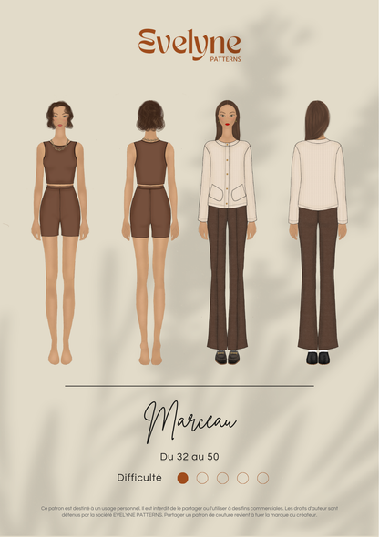 Patron de couture : le pantalon Marceau