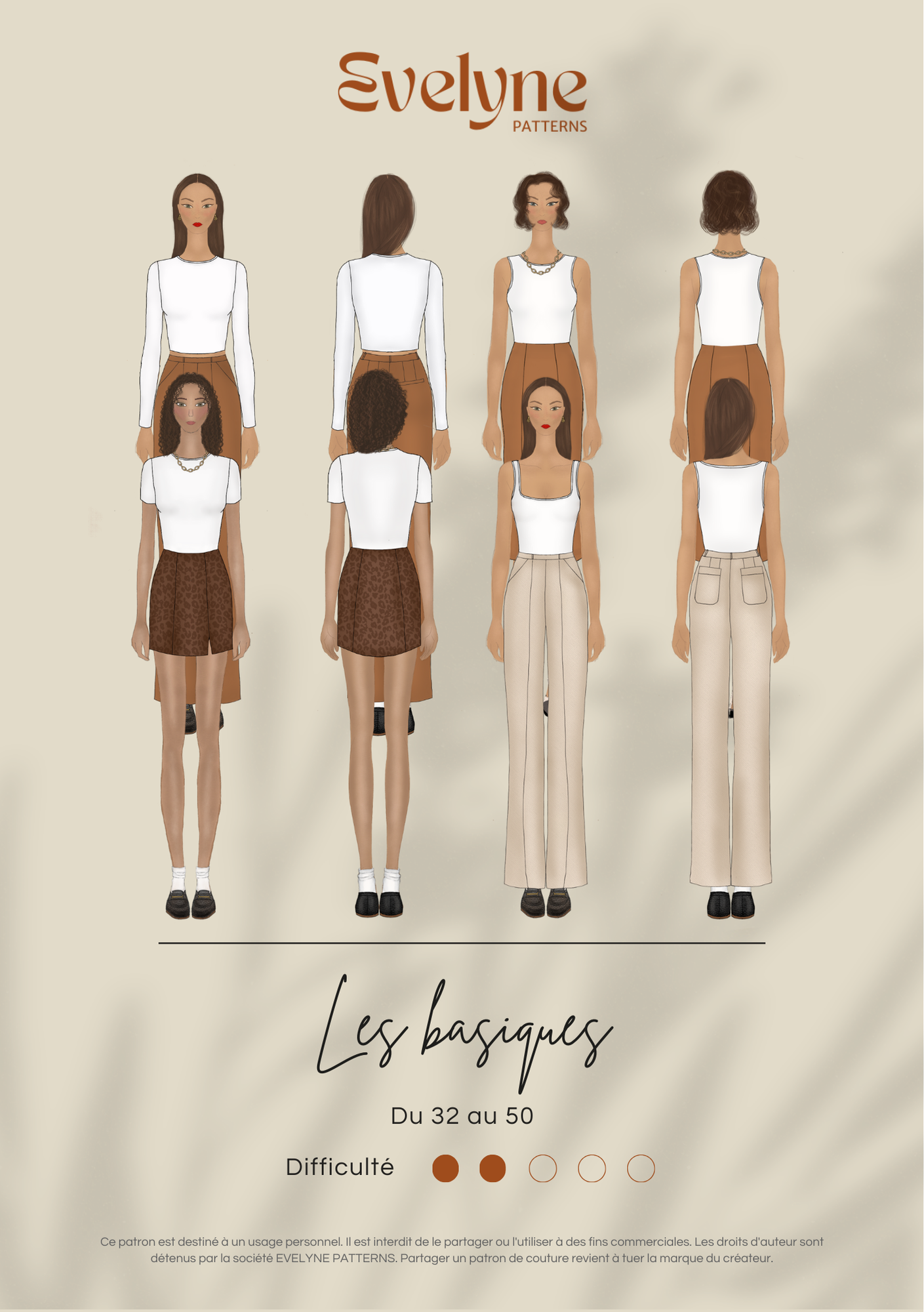 Patron de couture : le top Jennifer