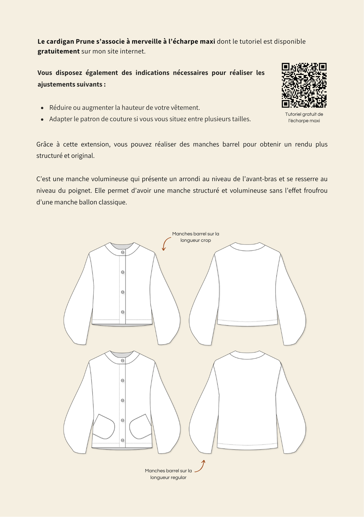 Extension : les manches barrel
