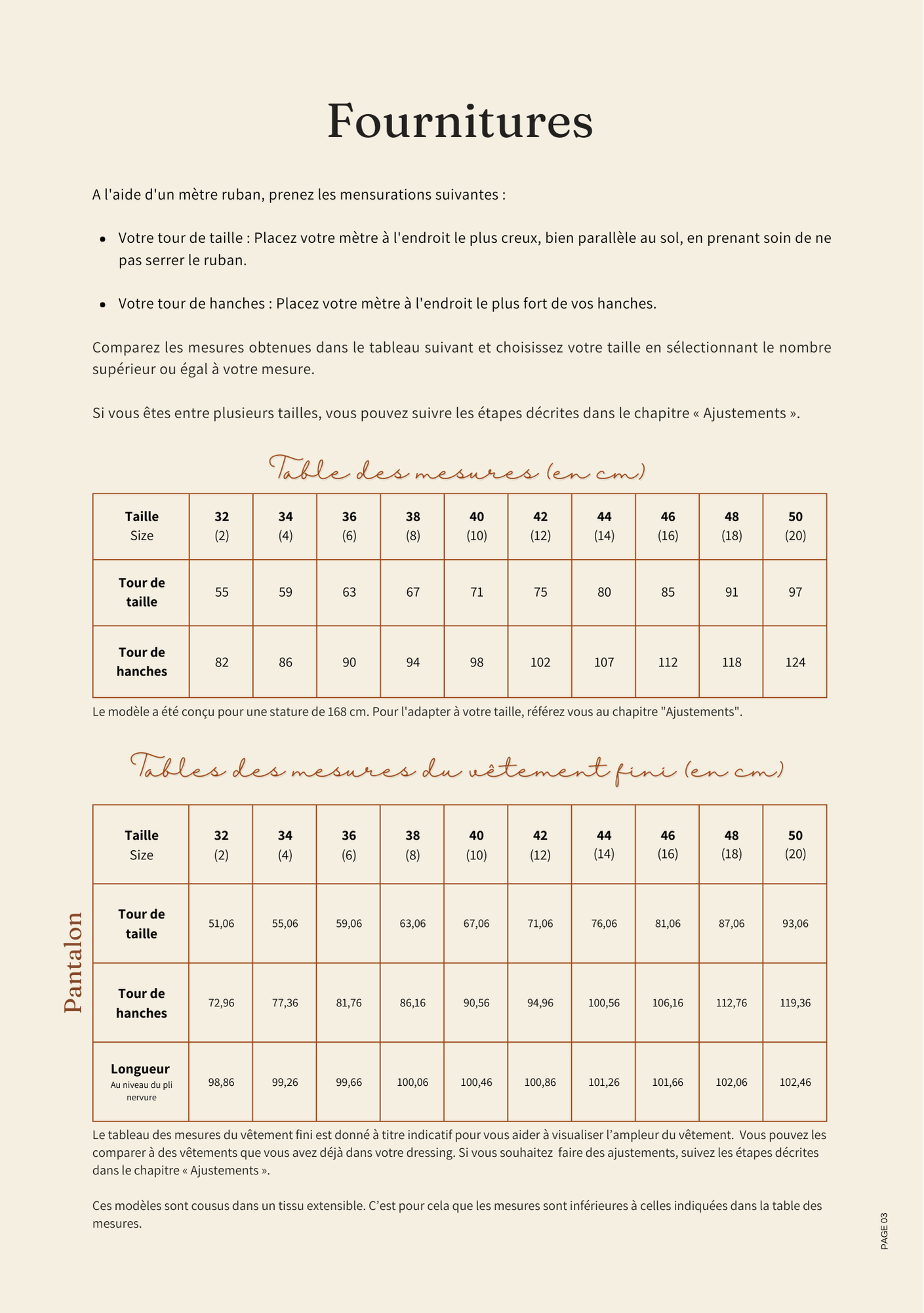 Patron de couture : le pantalon Marceau