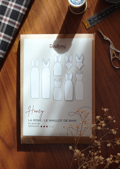 Honey sewing pattern