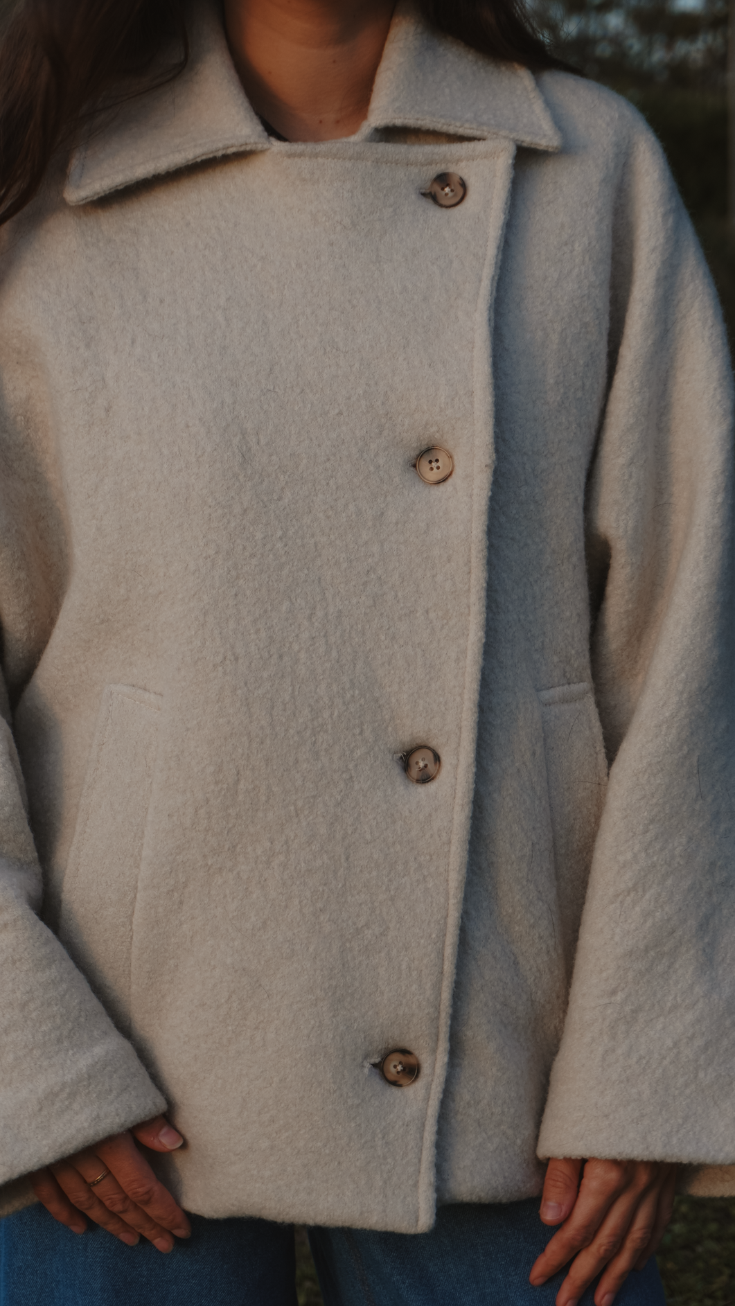 Patron de couture : le manteau Adèle