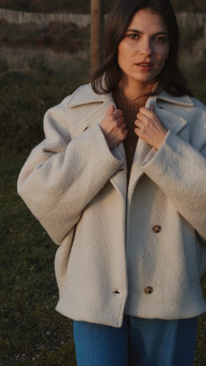 Patron de couture : le manteau Adèle