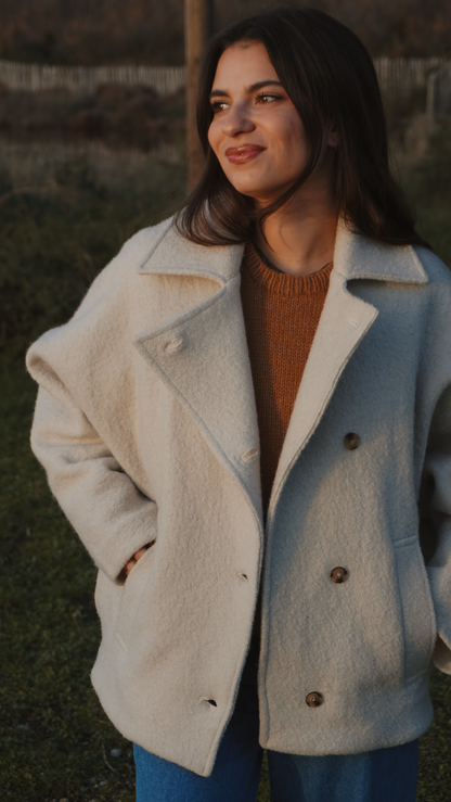 Patron de couture : le manteau Adèle