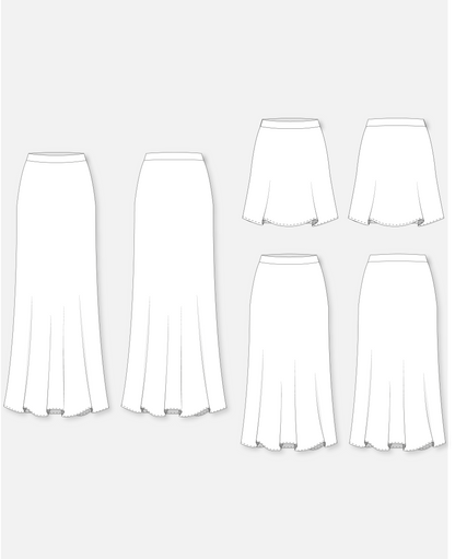 Patron de couture : la jupe Isolde