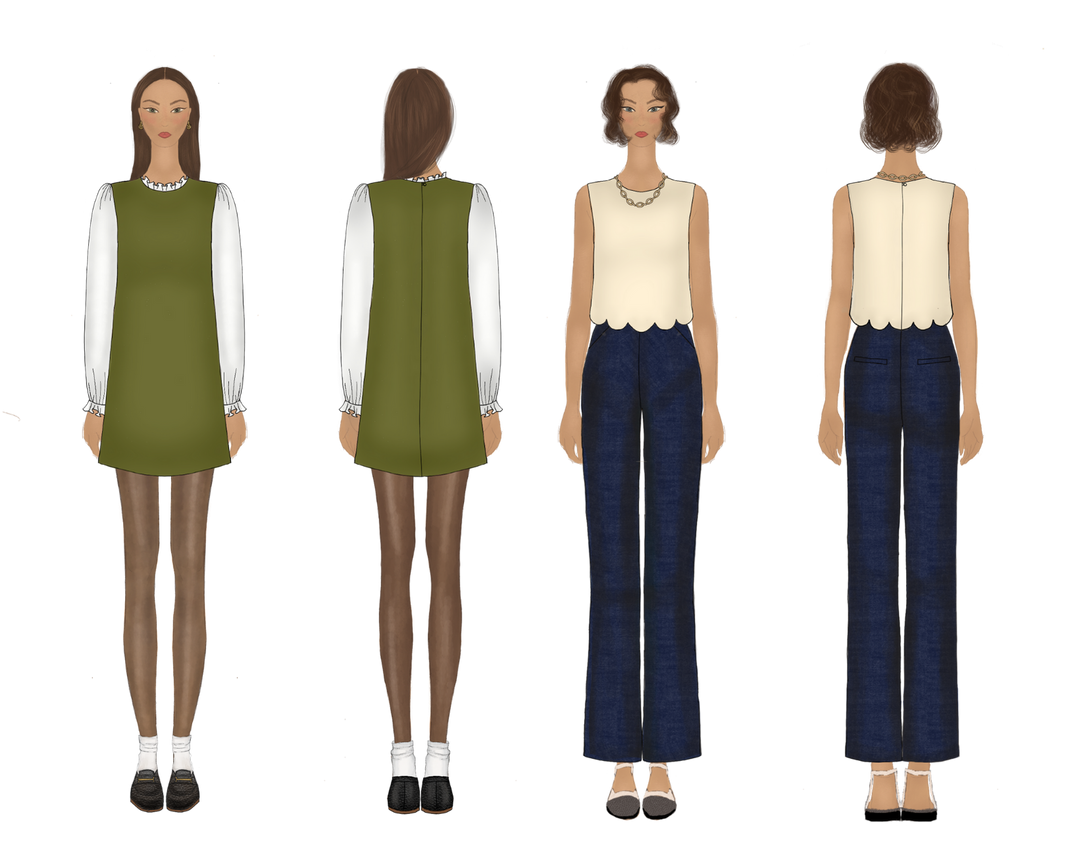 Download the Romy sewing pattern for free – Evelyne Patterns